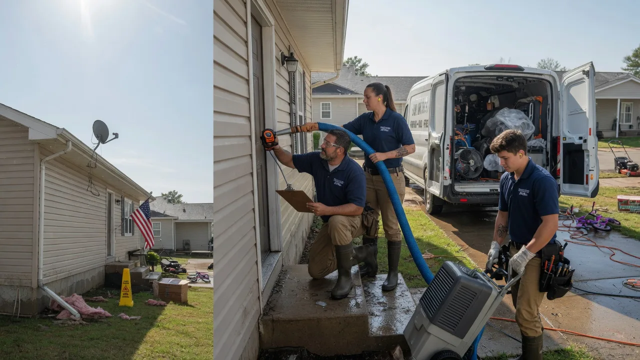 Ceiling Water Damage Restoration in Friendship, NY near me